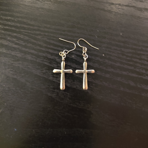 NEW DIY Custom Cross Catholic Christian Gothic Goth Death Jesus Stainless Steel - Picture 1 of 6